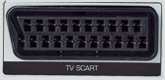 Gniazdo AV SCART EURO typowe w tradycyjnych telewizorach kineskopowych